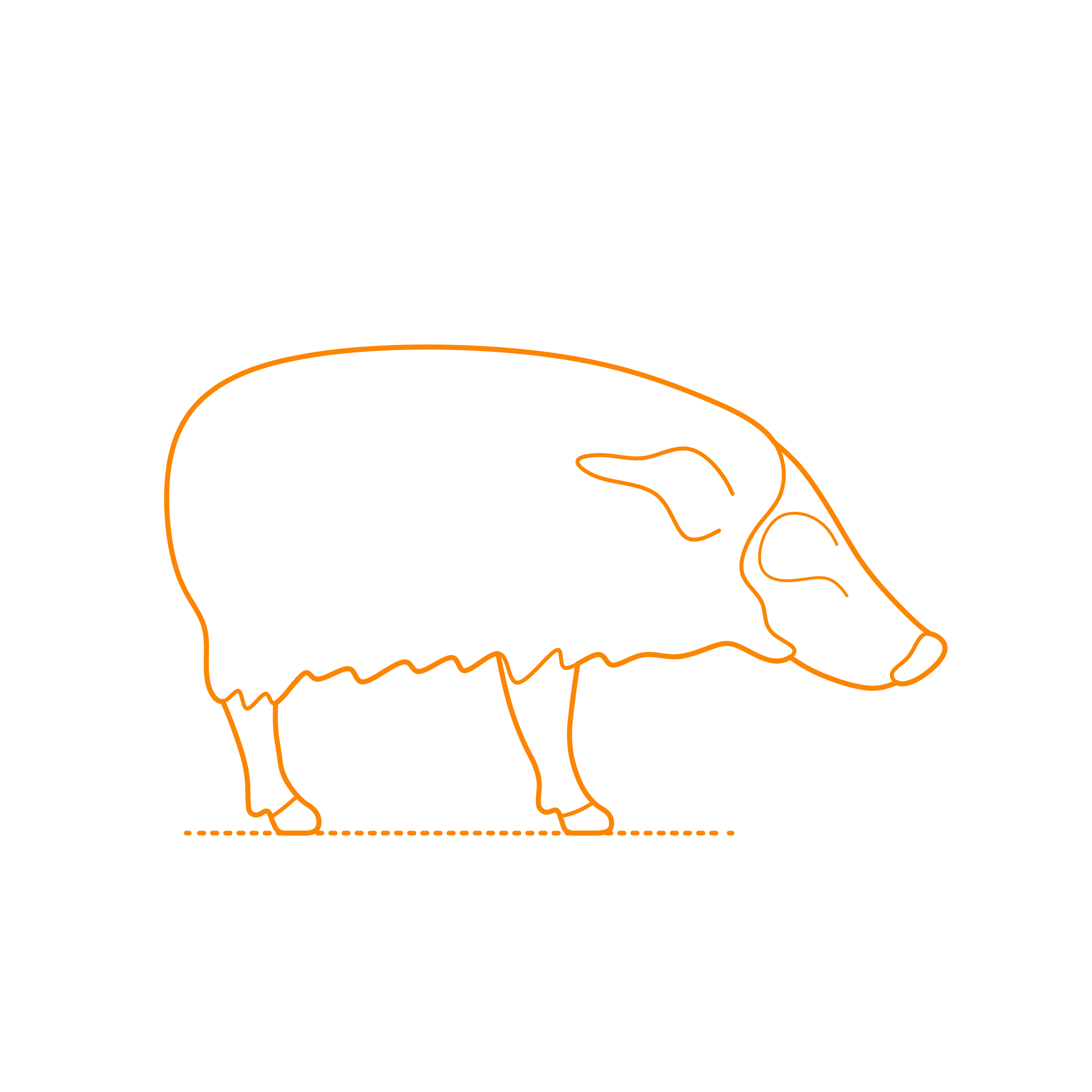 Animals Pigs Red River Hog Sticker Svg Vector Free Vectors